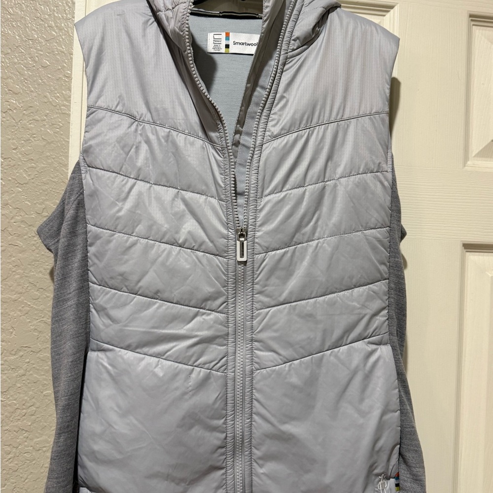 Smartwool Gray Vest- Like new Condition. Worn once. Size Large